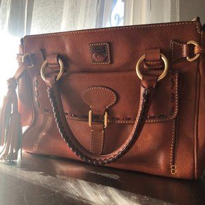 Dooney & Burke Florentine Tassel Satchel Bag